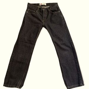 Levi's 505 Gray Wash Straight Leg Jeans Size 14